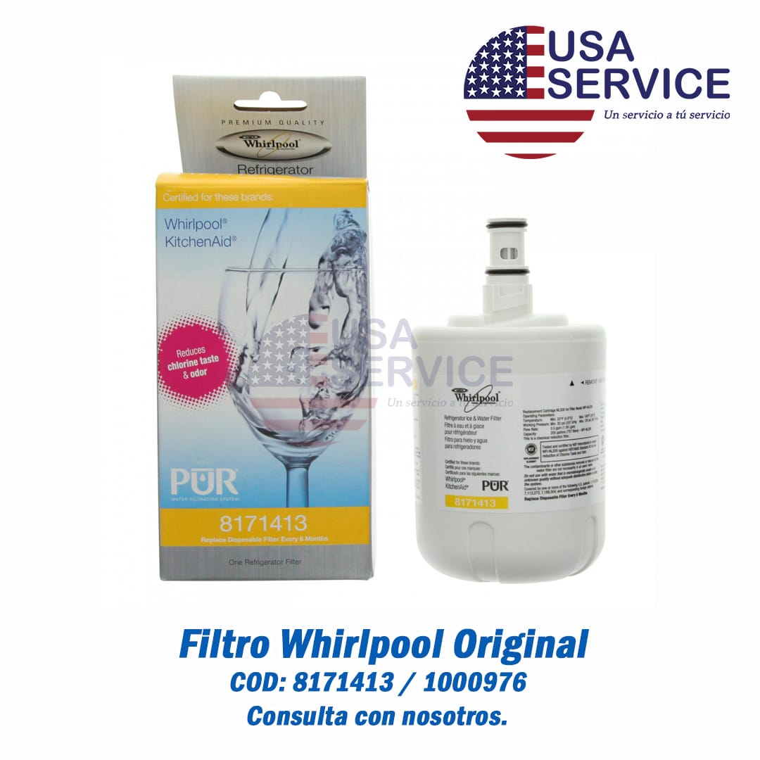 Filtro interno Whirlpool - 8171413 - EDR8D1 - Whirlpool - Repuesto línea blanca USA Service