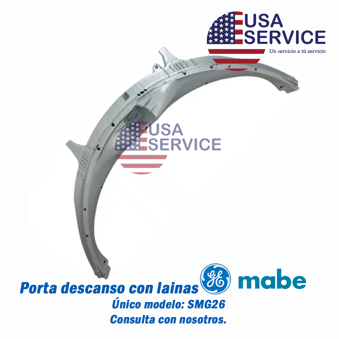 PORTA DESCANSO CON LAINAS - SMG26 - MABE - Repuesto línea blanca USA Service