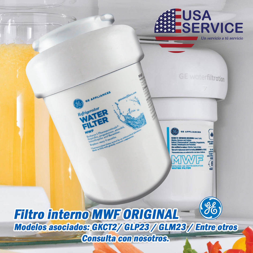 FILTRO INTERNO MWF - GLP/GKC/GLM/GSE - General Electric - Repuesto línea blanca USA Service