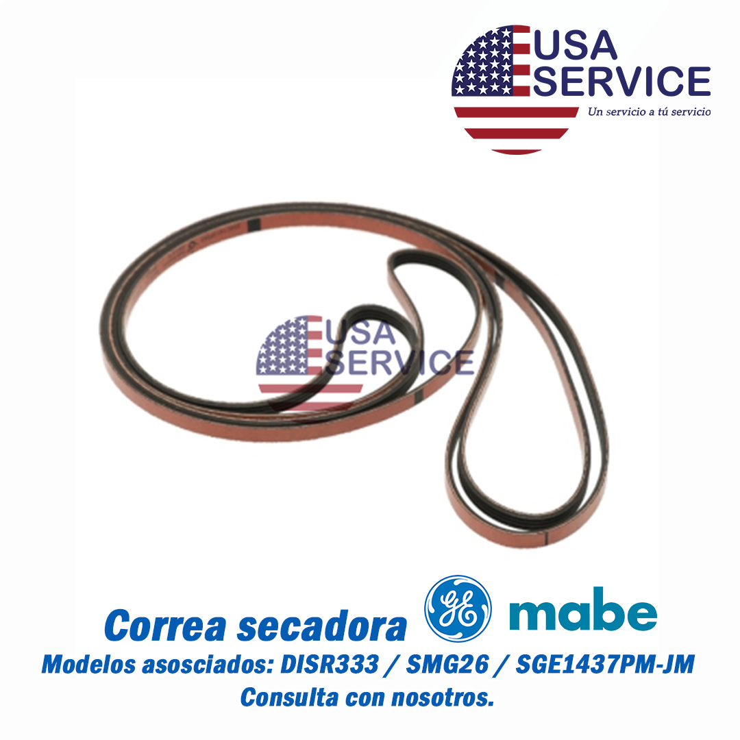 CORREA - SMG26 - General Electric - Repuesto línea blanca USA Service